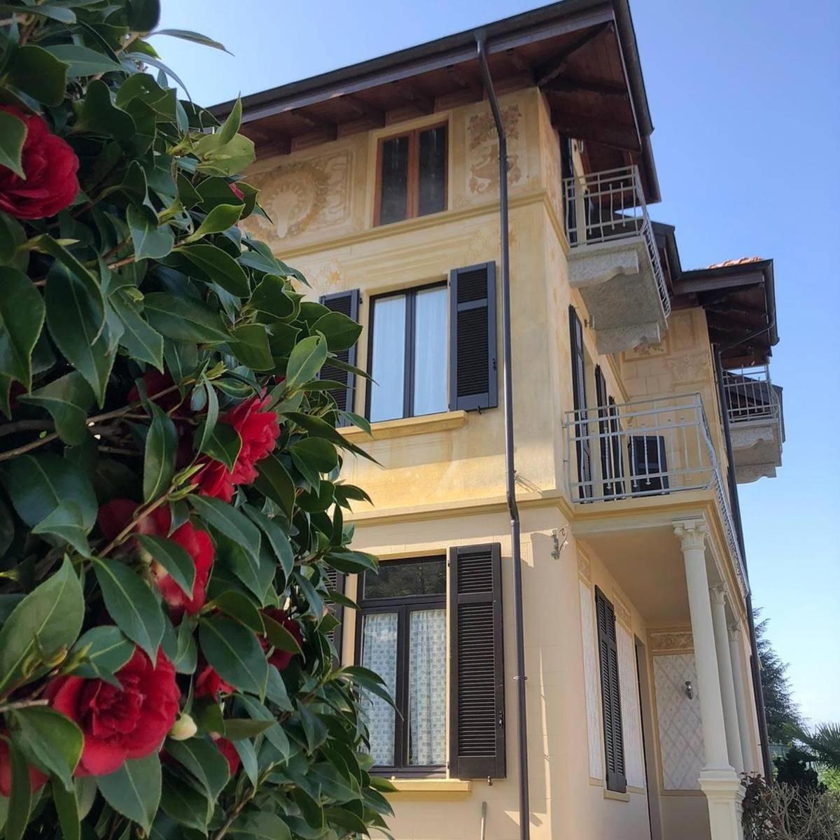 Villa Peachey, Intero Piano Con Giardino Стреза Екстериор снимка